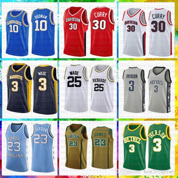 men jersey30 curry davidson wildcats basketball jersey 3 dwyane 10 dennis 25 wade rodman richards marquette golden 23 james 2 leon, Black
men jersey30 curry davidson wildcats basketball jersey 3 dwyane 10 dennis 25 wade rodman richards marquette golden 23 james 2 leon, Black