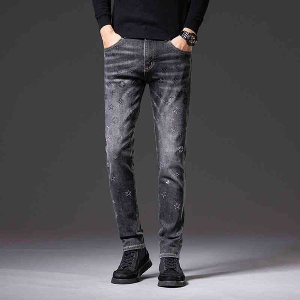 men's jeans summer jeans men's korean cat beard hand wipe elastic slim fit brand pants 8y38, Blue
men's jeans summer jeans men's korean cat beard hand wipe elastic slim fit brand pants 8y38, Blue