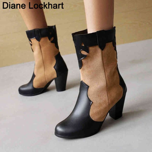 boots brand designer mixed colors short women vintage cossatt boot ladies round toe shoes zapatos de mujer 32 33 220901, Black
boots brand designer mixed colors short women vintage cossatt boot ladies round toe shoes zapatos de mujer 32 33 220901, Black