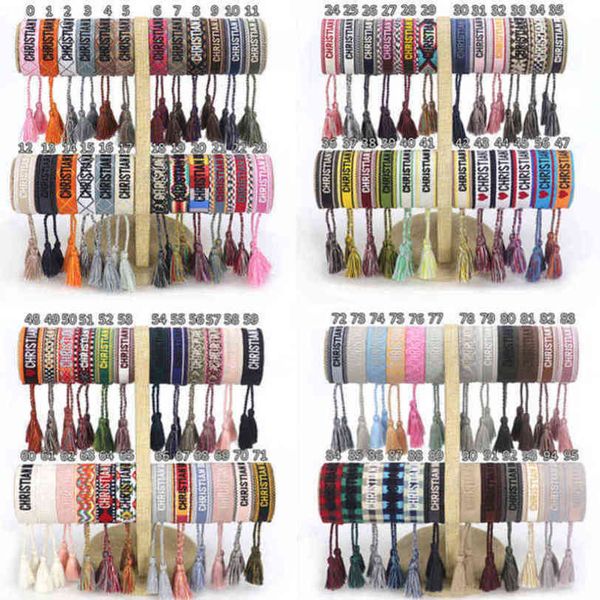 brand luxury braided bracelet adjustable woven friendship bangle for womens mens designer letter embroidery rope bracelets jewelry gift code, Golden;silver
brand luxury braided bracelet adjustable woven friendship bangle for womens mens designer letter embroidery rope bracelets jewelry gift code, Golden;silver