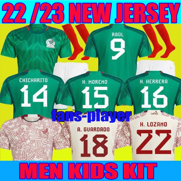 2022 2023 mexico soccer jersey fans player world h.losano guardado chicharito g dos santos 22 23 cup football shirt men kids sets uniform c, Black;yellow
2022 2023 mexico soccer jersey fans player world h.losano guardado chicharito g dos santos 22 23 cup football shirt men kids sets uniform c, Black;yellow
