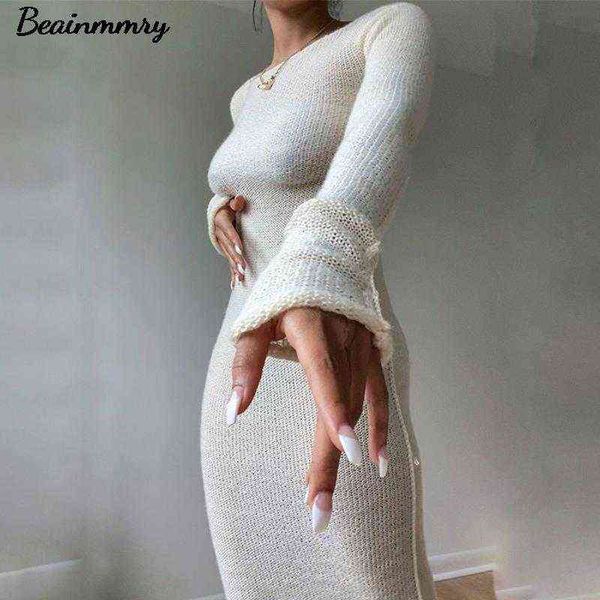 casual dresses women y2k solid knitted bodycon dress 2021 spring autumn female casual fashion o-neck long sleeve slim long dress t220831, Black;gray
casual dresses women y2k solid knitted bodycon dress 2021 spring autumn female casual fashion o-neck long sleeve slim long dress t220831, Black;gray