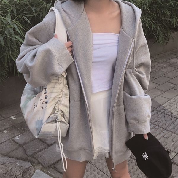 womens hoodies sweatshirts oversized zip up women plain korean fashion simple sweatshirt pockets big size 5xl poleron baggy solid drawstring, Black
womens hoodies sweatshirts oversized zip up women plain korean fashion simple sweatshirt pockets big size 5xl poleron baggy solid drawstring, Black