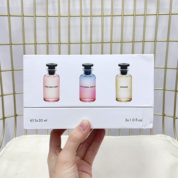 perfume set 30ml 3 pieces fragrances suit rose des vents apogee california dream precious quality and equisite packaging
perfume set 30ml 3 pieces fragrances suit rose des vents apogee california dream precious quality and equisite packaging