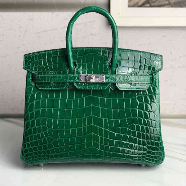 bags womens herme designer shoulder classic crocodile emerald green platinum 25cm high-end manual hermee birkines fashion handbags
bags womens herme designer shoulder classic crocodile emerald green platinum 25cm high-end manual hermee birkines fashion handbags