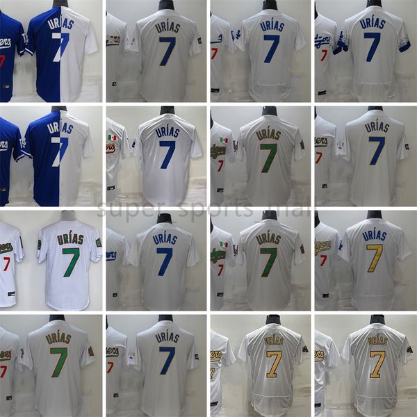 7 julio urias baseball jersey white city stitched jerseys men size s--xxxl, Blue;black
7 julio urias baseball jersey white city stitched jerseys men size s--xxxl, Blue;black