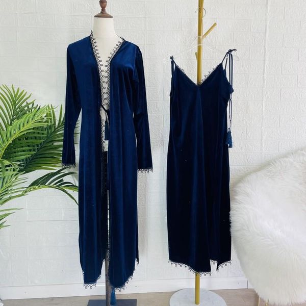 lace velvet patchwork home sleepwears clothing nightgown kimono robe set women, Black;red
lace velvet patchwork home sleepwears clothing nightgown kimono robe set women, Black;red