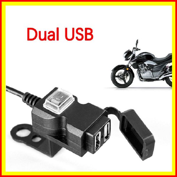 with stickers 12v-24v dual usb port waterproof motorcycle motorbike handlebar charger adapter power supply socket for iphone samsung huawei
with stickers 12v-24v dual usb port waterproof motorcycle motorbike handlebar charger adapter power supply socket for iphone samsung huawei