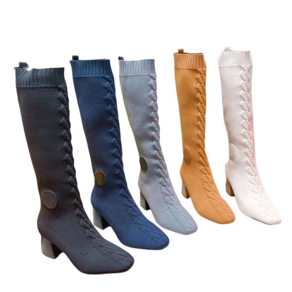 womens winter stretchy over knee sock boots fashion thigh high long shoes mid chunky heel slip on, Black
womens winter stretchy over knee sock boots fashion thigh high long shoes mid chunky heel slip on, Black