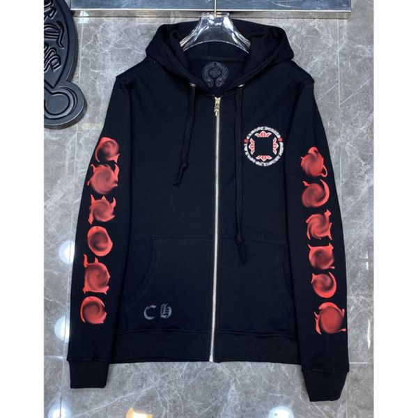 fashion men's luxury sweatshirts classic ch brand hoodie loose zipper jacket pullover hooded designer horseshoe coat women sweatshirt, Black
fashion men's luxury sweatshirts classic ch brand hoodie loose zipper jacket pullover hooded designer horseshoe coat women sweatshirt, Black