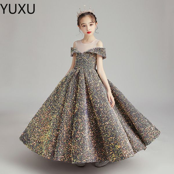 2023 sequined flower girls dresses long birthday dresses girls pageant gowns first holy communion wear, White;blue
2023 sequined flower girls dresses long birthday dresses girls pageant gowns first holy communion wear, White;blue