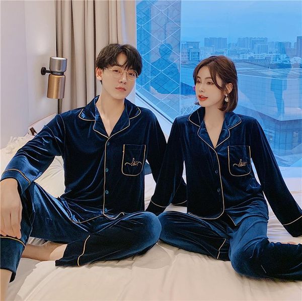 blue couple sleep set velour sleepwear and pants nightwear intimate lingerie, Black;red
blue couple sleep set velour sleepwear and pants nightwear intimate lingerie, Black;red
