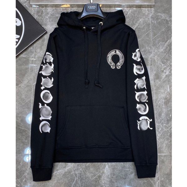 men's classic luxury sweatshirts ch brand fashion hoodies men woman designer horseshoe cross pullover hooded zipper sweater loose jacke, Black
men's classic luxury sweatshirts ch brand fashion hoodies men woman designer horseshoe cross pullover hooded zipper sweater loose jacke, Black