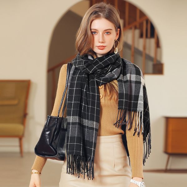 designer scarves scarf end soft thick fashion men's and women's luxury winter cashmere classic check big plaid shawls shawl wrap 6, Blue;gray
designer scarves scarf end soft thick fashion men's and women's luxury winter cashmere classic check big plaid shawls shawl wrap 6, Blue;gray