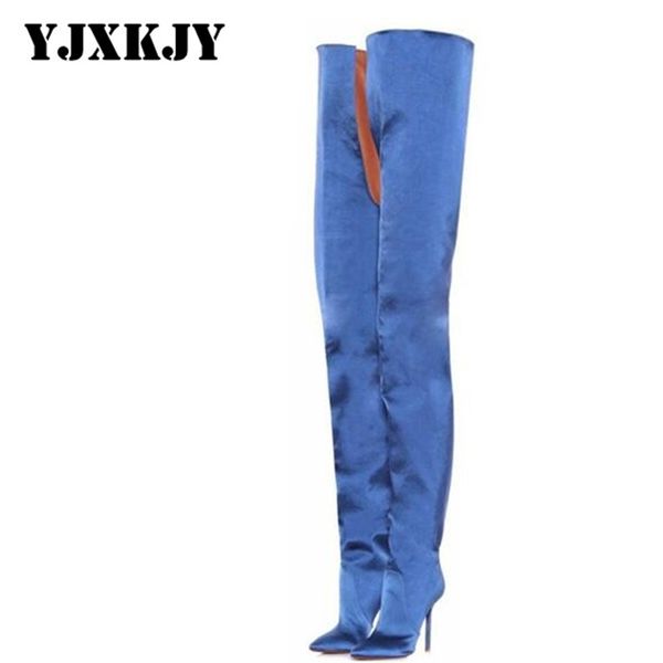 boots yjxkjy woman extreme long waist satin women's over-the-knee high heels shoes female europe fashion pants 220901, Black
boots yjxkjy woman extreme long waist satin women's over-the-knee high heels shoes female europe fashion pants 220901, Black