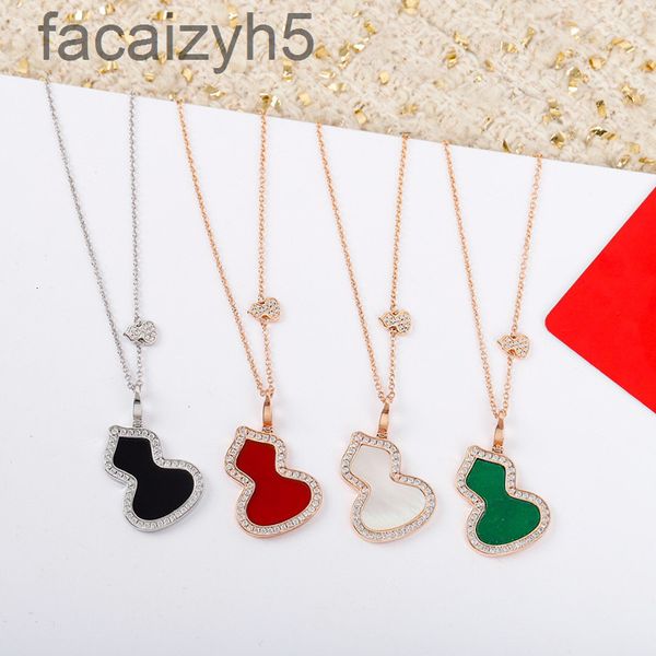 strands strings designer kirin gourd necklace full of diamonds pure silver plated 18k rose gold pendant fulu clavicle chain small designeot7, Black
strands strings designer kirin gourd necklace full of diamonds pure silver plated 18k rose gold pendant fulu clavicle chain small designeot7, Black