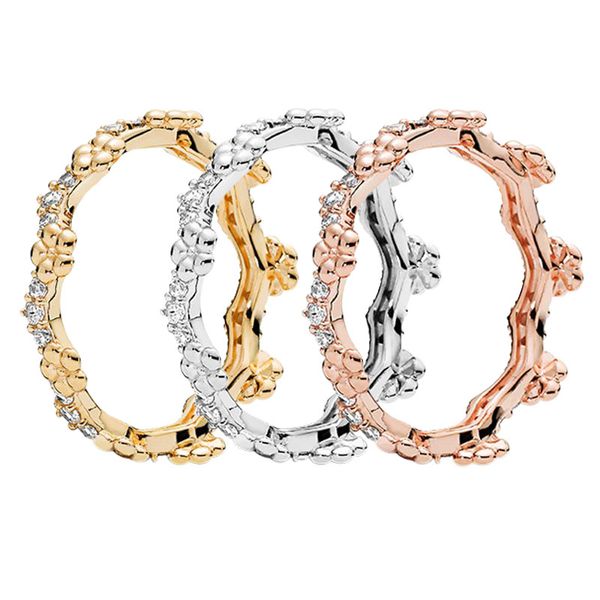 authentic solid 925 sivler flower crown ring womens wedding designer jewelry for pandora yellow rose gold girlfriend gift rings with origina, Slivery;golden
authentic solid 925 sivler flower crown ring womens wedding designer jewelry for pandora yellow rose gold girlfriend gift rings with origina, Slivery;golden