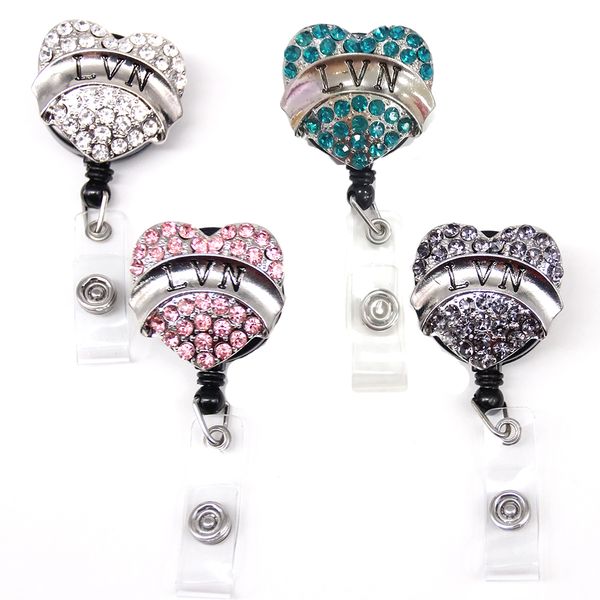 10pcs/lot key rings rhinestone heart shape id name badge holder nurse medical lvn retractable badge reel with alligator clip, Slivery;golden
10pcs/lot key rings rhinestone heart shape id name badge holder nurse medical lvn retractable badge reel with alligator clip, Slivery;golden