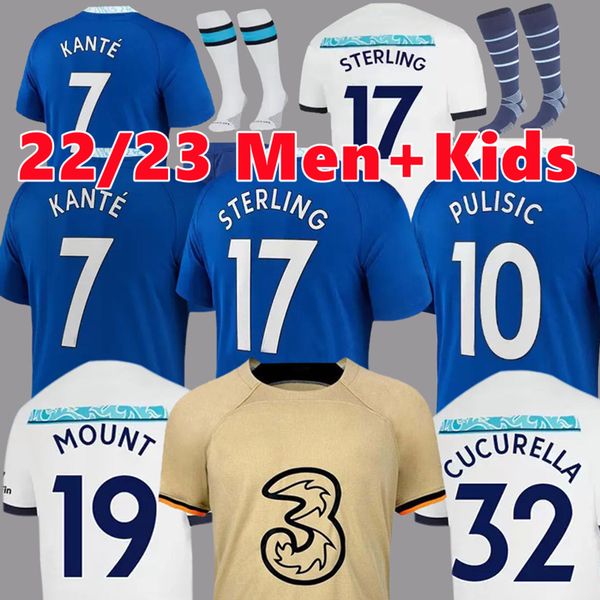 22 23 cfc sterling soccer jersey pulisic mount havertz 2022 2023 football shirt jorginho koulibaly kante t. silva men kits kids equipment je, Black;yellow
22 23 cfc sterling soccer jersey pulisic mount havertz 2022 2023 football shirt jorginho koulibaly kante t. silva men kits kids equipment je, Black;yellow