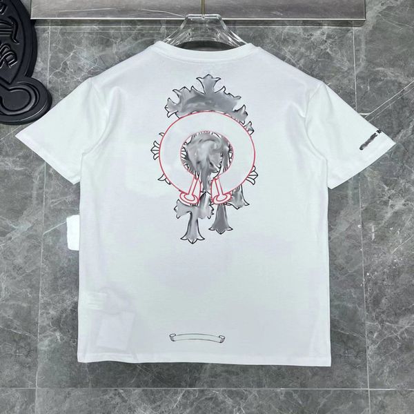 luxury summer mens t shirts fashion ch brand man tees sanskrit letter t-shirt horseshoe flower cross short sleeve designer tshirts hip hop s, White;black
luxury summer mens t shirts fashion ch brand man tees sanskrit letter t-shirt horseshoe flower cross short sleeve designer tshirts hip hop s, White;black