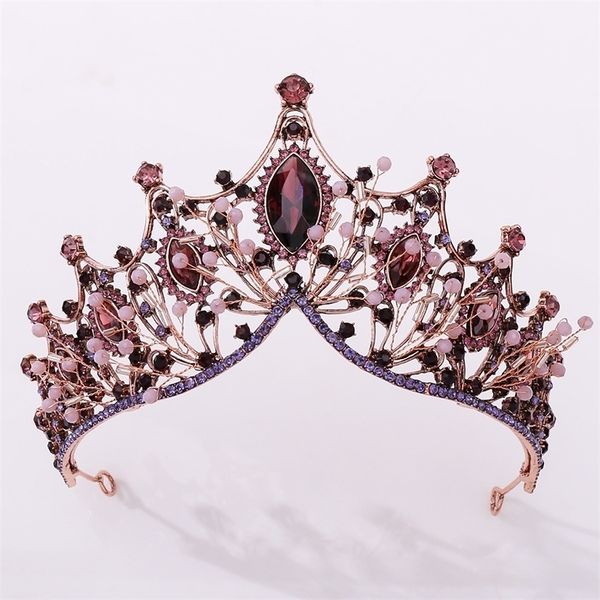 wedding hair jewelry baroque vintage purple crystal beads bridal tiaras crown bride band black pageant diadem accessories 220831, Slivery;golden
wedding hair jewelry baroque vintage purple crystal beads bridal tiaras crown bride band black pageant diadem accessories 220831, Slivery;golden