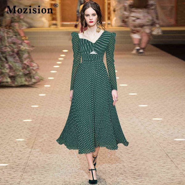 casual dresses mozision autumn new v-neck bubble long sleeve temperament dress high waist pleated long skirt fashion green wave point chiffo, Black;gray
casual dresses mozision autumn new v-neck bubble long sleeve temperament dress high waist pleated long skirt fashion green wave point chiffo, Black;gray