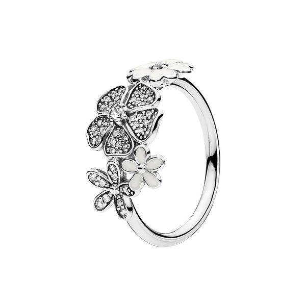 womens white daisy flower ring 925 stelring silver wedding party jewelry for pandora cz diamond girlfriend gift rings with original box, Slivery;golden
womens white daisy flower ring 925 stelring silver wedding party jewelry for pandora cz diamond girlfriend gift rings with original box, Slivery;golden