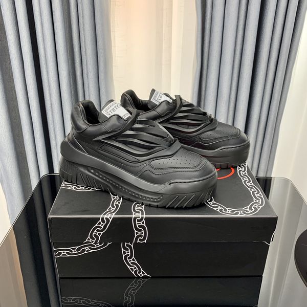 tbtgol men women sneakers casual shoes gold silver leather luxury espadrilles trainers no lace up platform sneakers with box no410, Black
tbtgol men women sneakers casual shoes gold silver leather luxury espadrilles trainers no lace up platform sneakers with box no410, Black