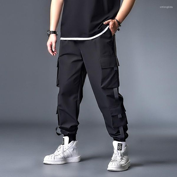 men's pants cargo pencil men joggers sweatpants baggy casual streetwear trousers elastic waist male big size 7xl hx612, Black
men's pants cargo pencil men joggers sweatpants baggy casual streetwear trousers elastic waist male big size 7xl hx612, Black