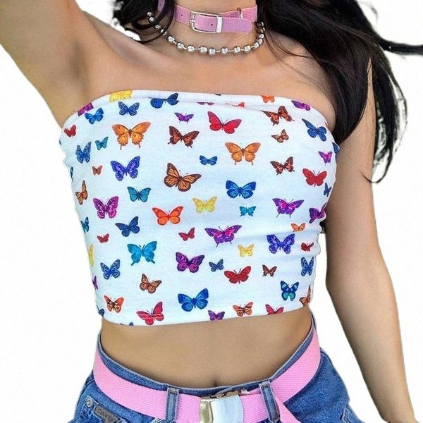 women's tanks & camis women's tanks & camis women butterfly pattern print crop colorful slash neck tank strapless summer casual o, White
women's tanks & camis women's tanks & camis women butterfly pattern print crop colorful slash neck tank strapless summer casual o, White