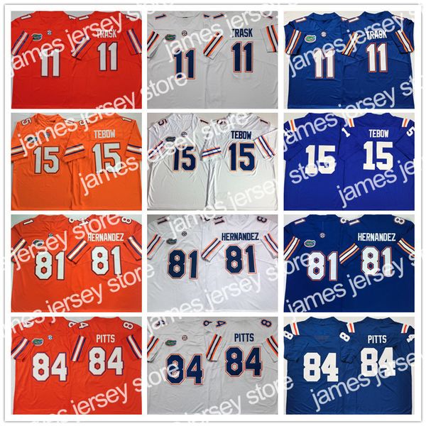 american college football wear 15 tim tebow jersey 81 aaron hernandez 84 kyle pitts jerseys 11 kyle trask 6 jeff driskel 22 emmitt smith nca, Black
american college football wear 15 tim tebow jersey 81 aaron hernandez 84 kyle pitts jerseys 11 kyle trask 6 jeff driskel 22 emmitt smith nca, Black
