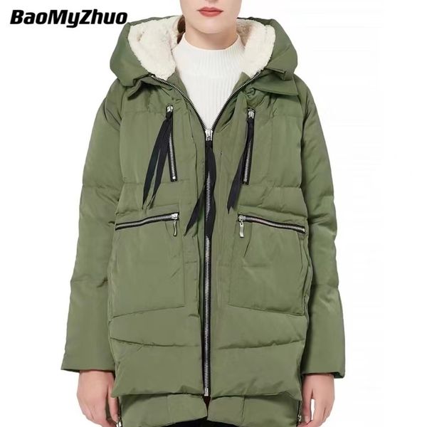 women's down parkas winter warm jacket coat women vintage luxury oversize hooded solid color lambswool thick padded jackets outerwear 2, Black
women's down parkas winter warm jacket coat women vintage luxury oversize hooded solid color lambswool thick padded jackets outerwear 2, Black