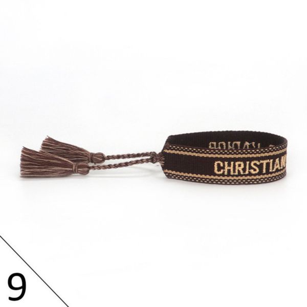 brand luxury braided bracelet adjustable woven friendship bangle for womens mens designer letter embroidery rope bracelets jewelry gift code, Golden;silver
brand luxury braided bracelet adjustable woven friendship bangle for womens mens designer letter embroidery rope bracelets jewelry gift code, Golden;silver