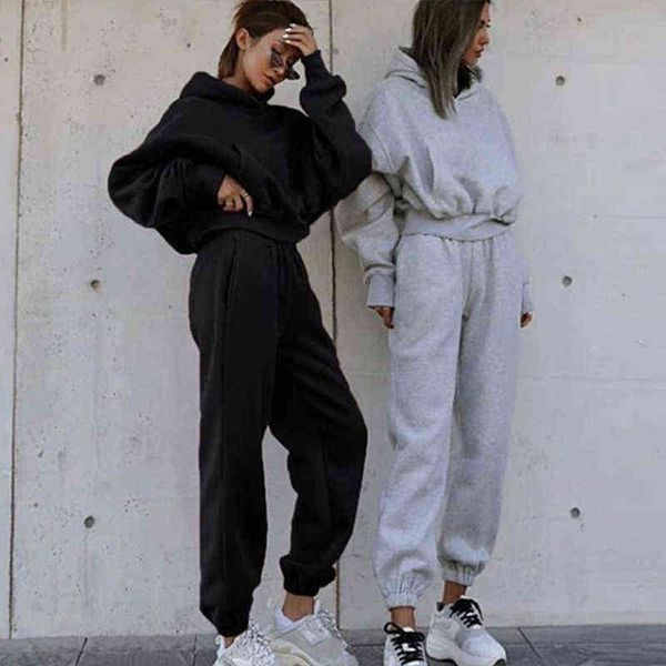 women's tracksuits women elegant solid sets for women warm hoodie sweatshirts and long pant fashion two piece sets ladies t220827, Gray
women's tracksuits women elegant solid sets for women warm hoodie sweatshirts and long pant fashion two piece sets ladies t220827, Gray