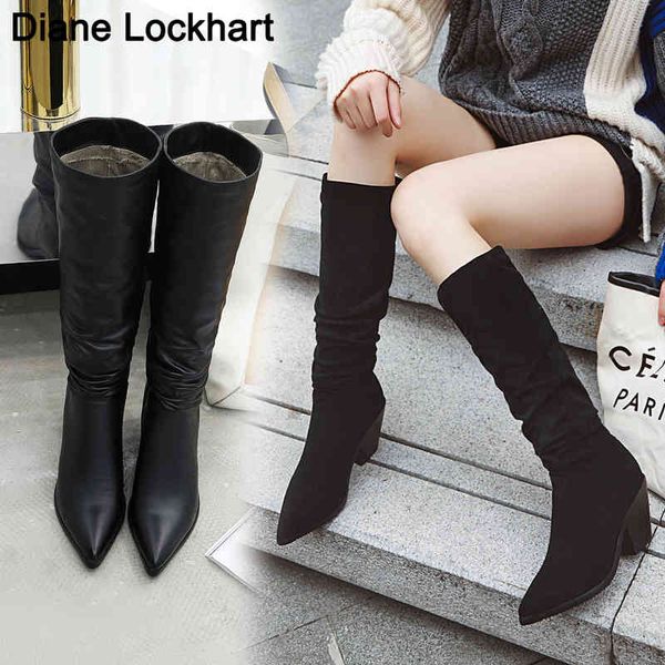 boots autumn winter wedge heel pleated boots woman knee high western cowboy boot chunky heels faux suede botas mujer 32 42 41 220901, Black
boots autumn winter wedge heel pleated boots woman knee high western cowboy boot chunky heels faux suede botas mujer 32 42 41 220901, Black