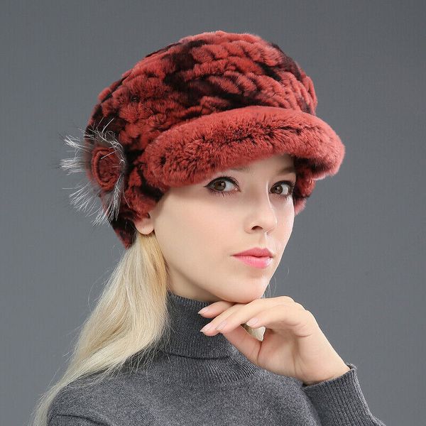fur hats women real rex rabbit peaked cap with fox fur winter warm handmade soft, Blue;gray
fur hats women real rex rabbit peaked cap with fox fur winter warm handmade soft, Blue;gray