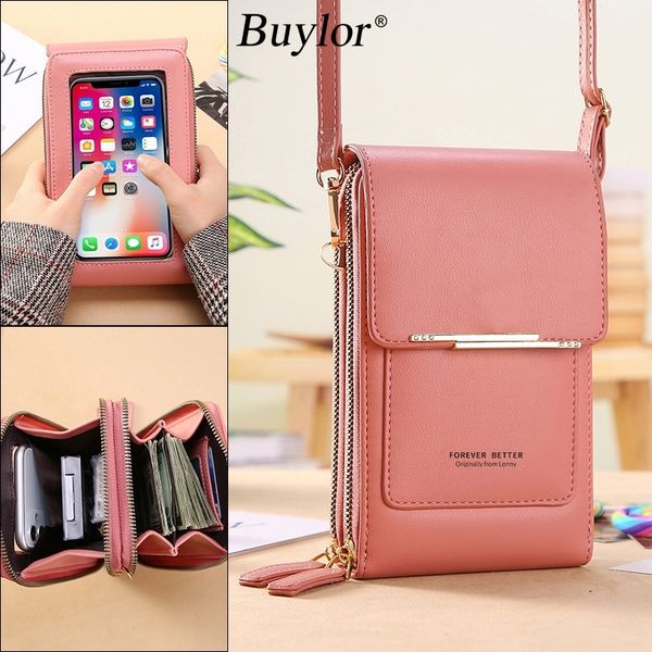 evening bags buylor soft leather women's wallets touch screen cell phone purse of women strap handbag female crossbody shoulder 220901
evening bags buylor soft leather women's wallets touch screen cell phone purse of women strap handbag female crossbody shoulder 220901