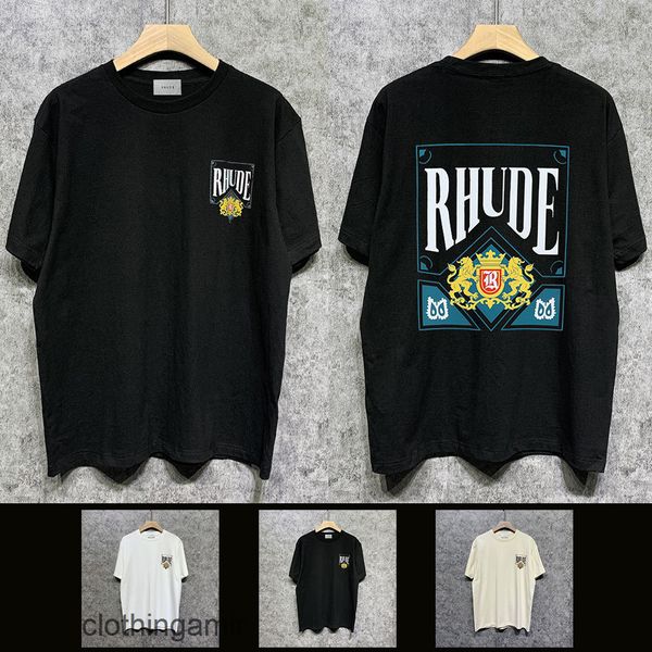 rh rhude tee limited shirt leisure trendy high street hip hop summer new loose round neck short sleeve t-shirt 6ak2, White;black
rh rhude tee limited shirt leisure trendy high street hip hop summer new loose round neck short sleeve t-shirt 6ak2, White;black