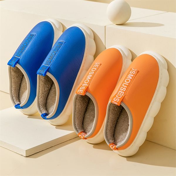 slippers women's pu waterproof cotton slippers bag heel autumn and winter home anti-skid couples indoor warm thick soled shoes men 2209, Black
slippers women's pu waterproof cotton slippers bag heel autumn and winter home anti-skid couples indoor warm thick soled shoes men 2209, Black