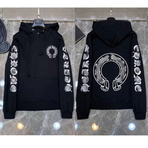 classic luxury men's sweatshirts ch brand fashion hoodies men woman designer horseshoe cross pullover hooded zipper sweater loose jacke, Black
classic luxury men's sweatshirts ch brand fashion hoodies men woman designer horseshoe cross pullover hooded zipper sweater loose jacke, Black