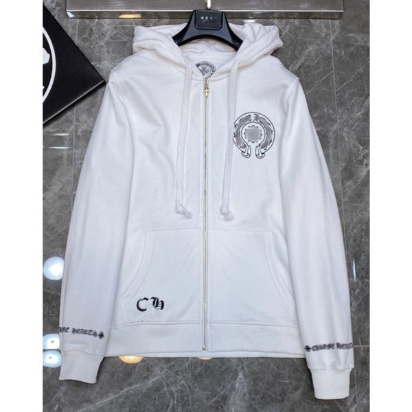 men's luxury fashion sweatshirts classic ch brand hoodie loose zipper jacket pullover hooded designer horseshoe sanskrit coat women sw, Black
men's luxury fashion sweatshirts classic ch brand hoodie loose zipper jacket pullover hooded designer horseshoe sanskrit coat women sw, Black