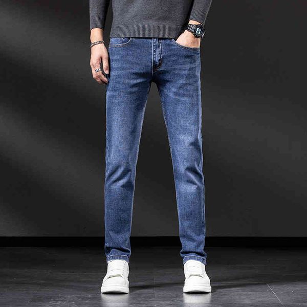 men's jeans summer men's jeans youth korean print slim fit feet elastic brand pants zby3, Blue
men's jeans summer men's jeans youth korean print slim fit feet elastic brand pants zby3, Blue