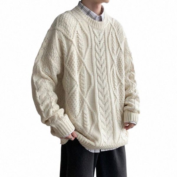 men's sweaters men's sweaters autumn/winter o-neck sweater men warmth fashion retro knitted pullover korean loose casual long-slee, White;black 
men's sweaters men's sweaters autumn/winter o-neck sweater men warmth fashion retro knitted pullover korean loose casual long-slee, White;black