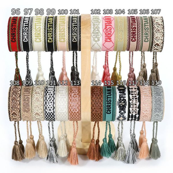classic brand fashion bangles bracelets luxury women men handmade signature embroidered woven tassel adjustable bracelet jewelry friendship, Black
classic brand fashion bangles bracelets luxury women men handmade signature embroidered woven tassel adjustable bracelet jewelry friendship, Black
