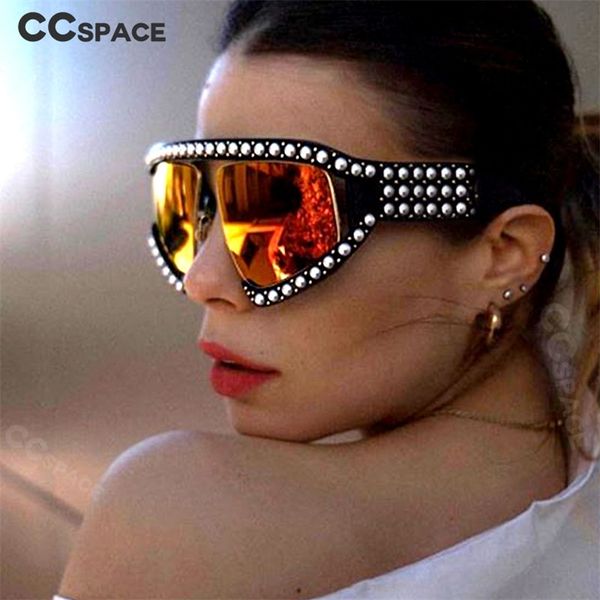 sunglasses 45448 goggles women luxury shades pearl glasses frame red mirror oversized uv400 brand female 220901, White;black
sunglasses 45448 goggles women luxury shades pearl glasses frame red mirror oversized uv400 brand female 220901, White;black