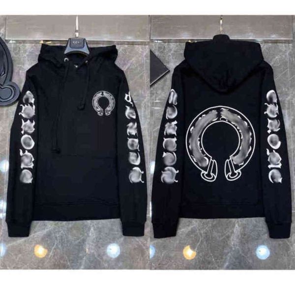 classic luxury men's sweatshirts ch brand fashion hoodies men woman designer horseshoe cross pullover hooded zipper sweater loose jacke, Black
classic luxury men's sweatshirts ch brand fashion hoodies men woman designer horseshoe cross pullover hooded zipper sweater loose jacke, Black