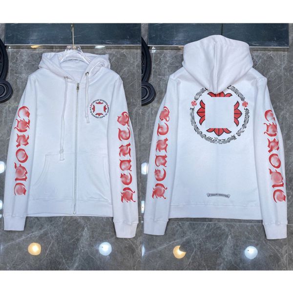 men's classic luxury jackets fashion sweatshirts brand ch zipper hoodies women men pullover hooded designer horseshoe sweater loose jac, Black;brown
men's classic luxury jackets fashion sweatshirts brand ch zipper hoodies women men pullover hooded designer horseshoe sweater loose jac, Black;brown