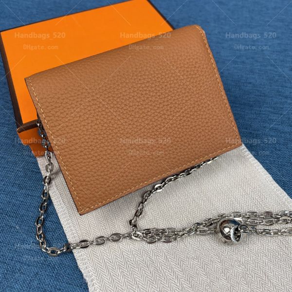 card holder fashion chain handbags genuine leather men women business wallets short purse with box 5133, Brown;gray
card holder fashion chain handbags genuine leather men women business wallets short purse with box 5133, Brown;gray