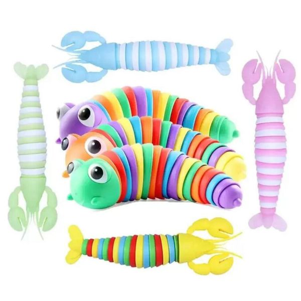 new fidget toy slug articulated flexible 3d slugs decompression toys all ages relief anti-anxiety sensory toys for children
new fidget toy slug articulated flexible 3d slugs decompression toys all ages relief anti-anxiety sensory toys for children