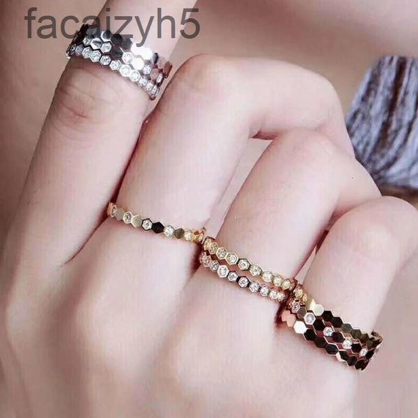 band rings designer honeycomb ring female wedding diamond plated with 18k gold ins girl's heart is light extravagant she wears a honeyc, Silver
band rings designer honeycomb ring female wedding diamond plated with 18k gold ins girl's heart is light extravagant she wears a honeyc, Silver